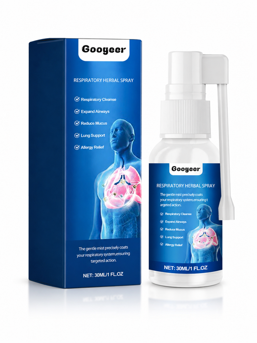 Respiratory Herbal Spray — Natural Throat Relief & Phlegm