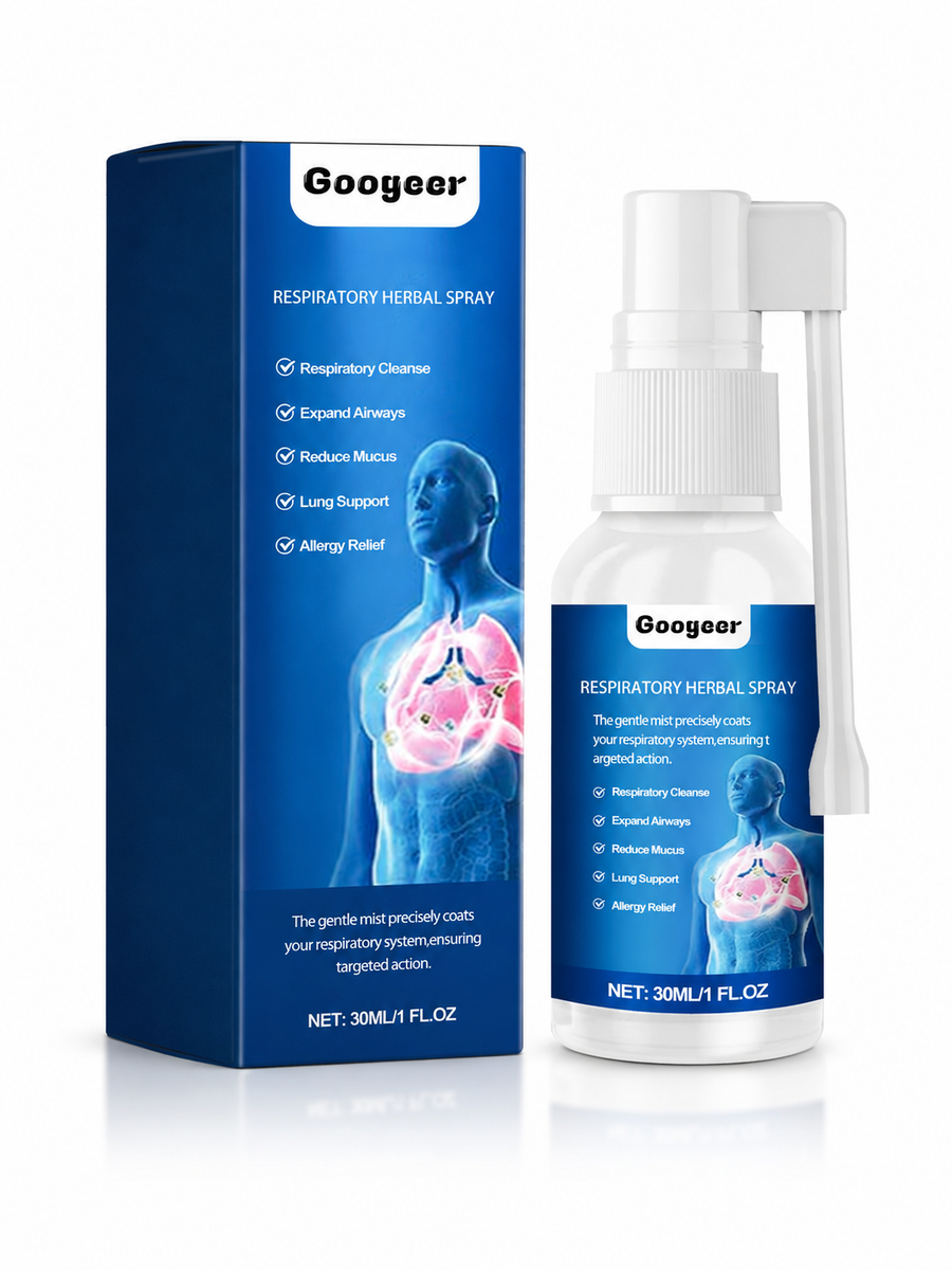 Respiratory Herbal Spray — Natural Throat Relief & Phlegm