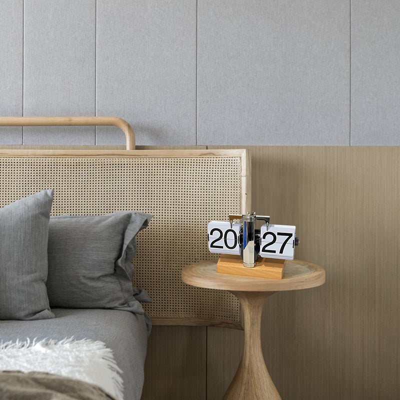 Retro Flip Digital Clock for Stylish Desktop Decor