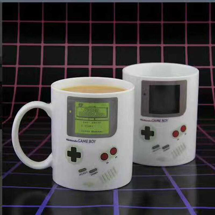 Color Changing Retro Game Coffee Mug With Hidden Screen