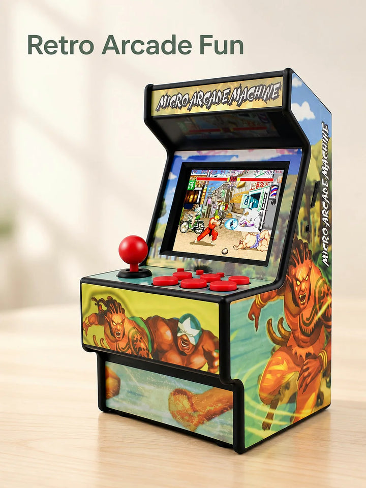 Retro Handheld Arcade Console with 156 Built-in Games