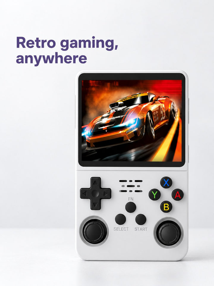 Retro Handheld Game Console with Dual 3D Joysticks