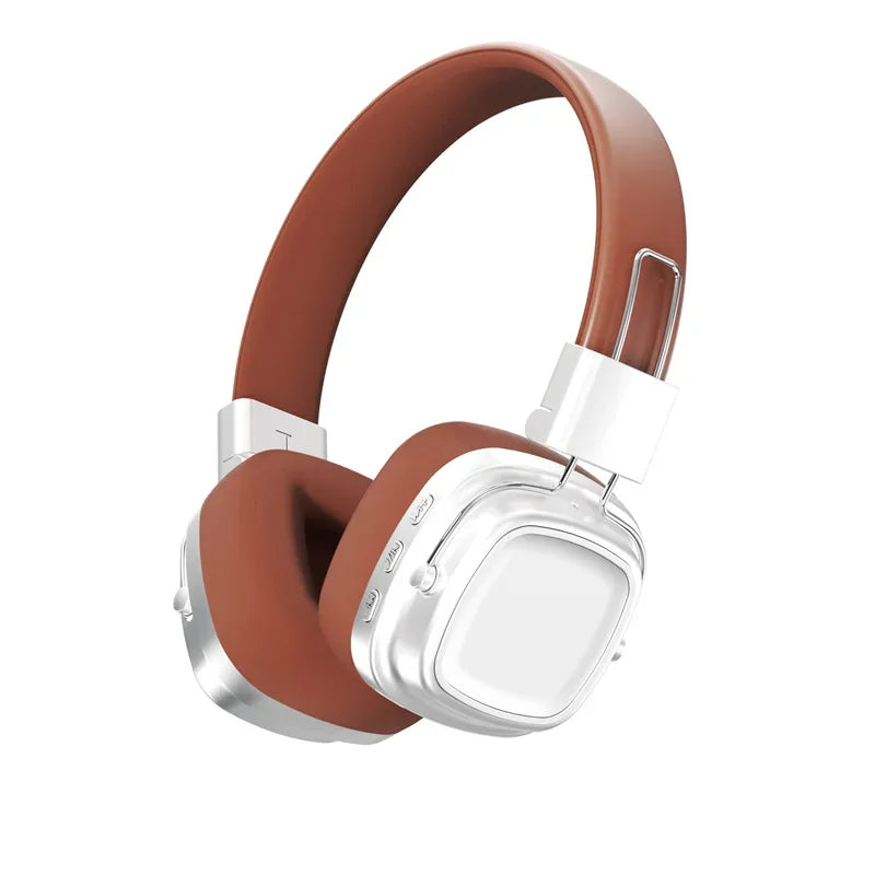 Retro Wireless Headphones with Bluetooth 5.3 & Soft Ear Pads