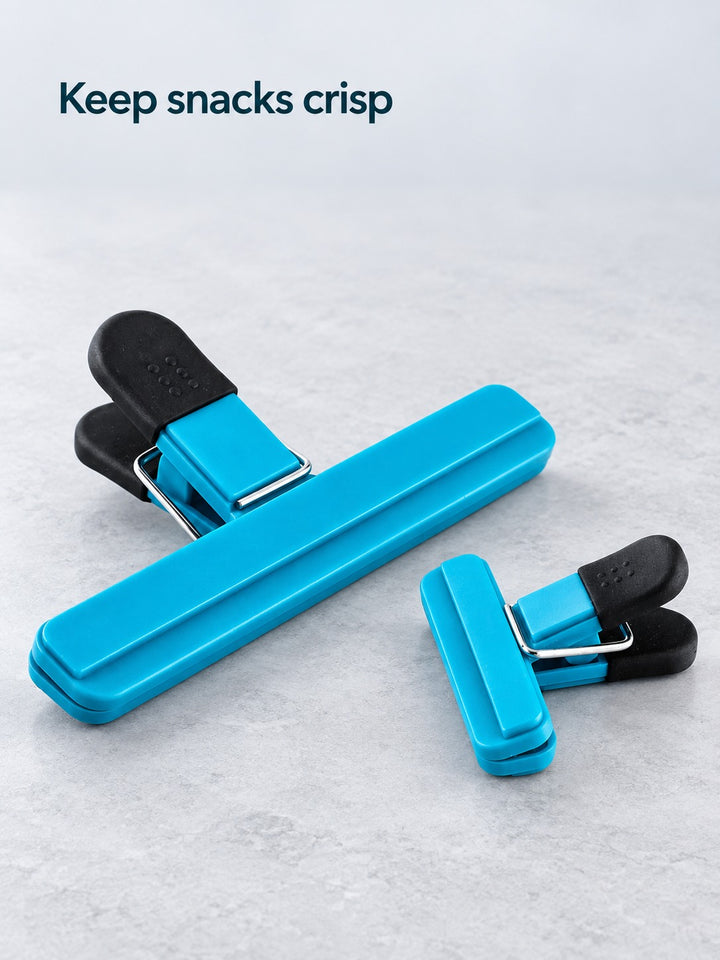 Reusable Food Bag Sealing Clips to Keep Snacks Crisp