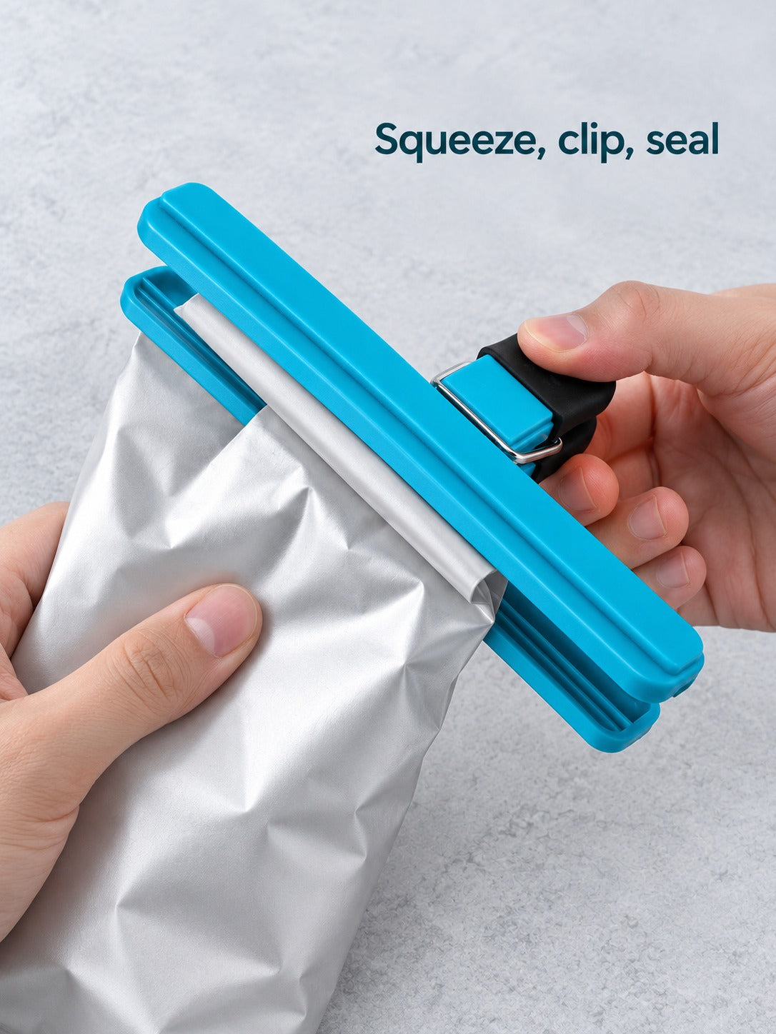 Reusable Food Bag Sealing Clips to Keep Snacks Crisp