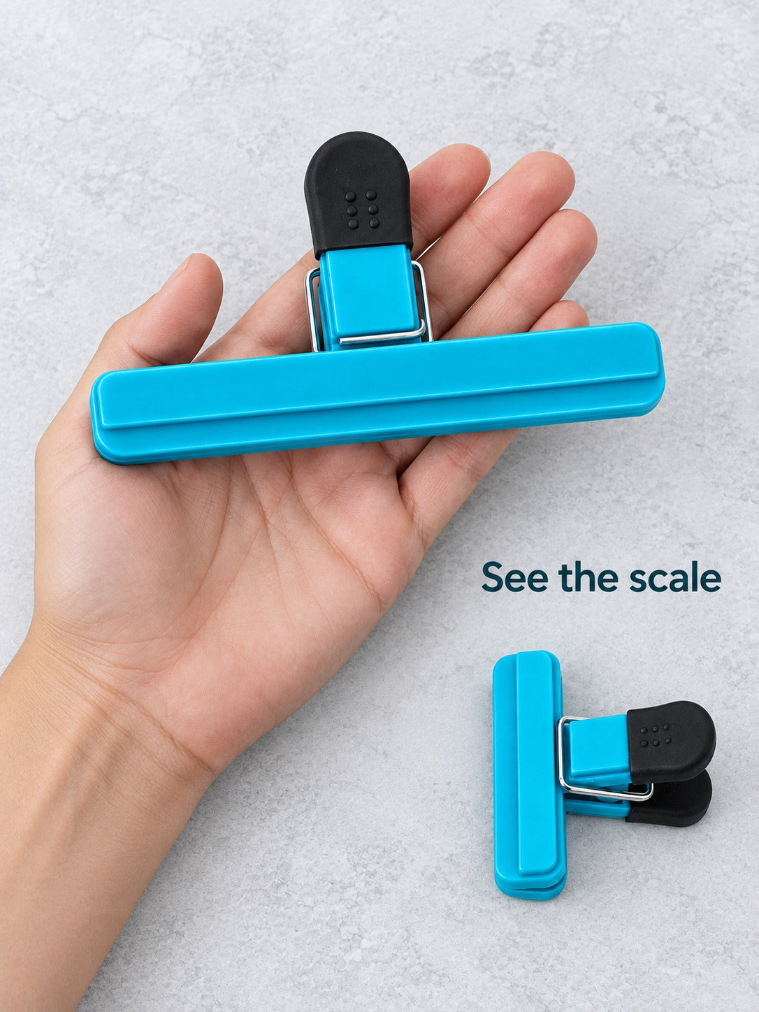 Reusable Food Bag Sealing Clips to Keep Snacks Crisp