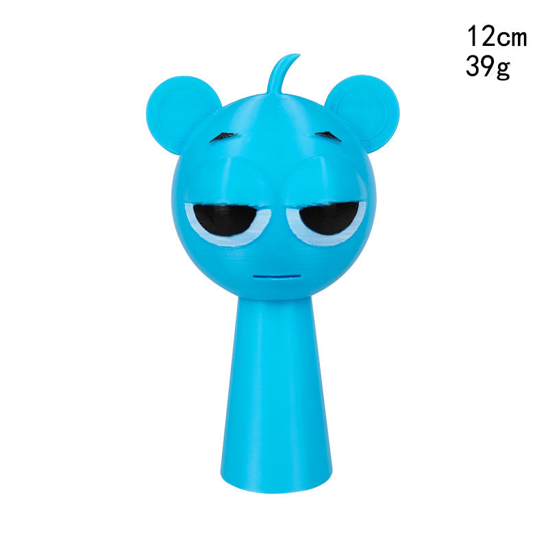 Collectible Character Ornaments for Colorful Desks