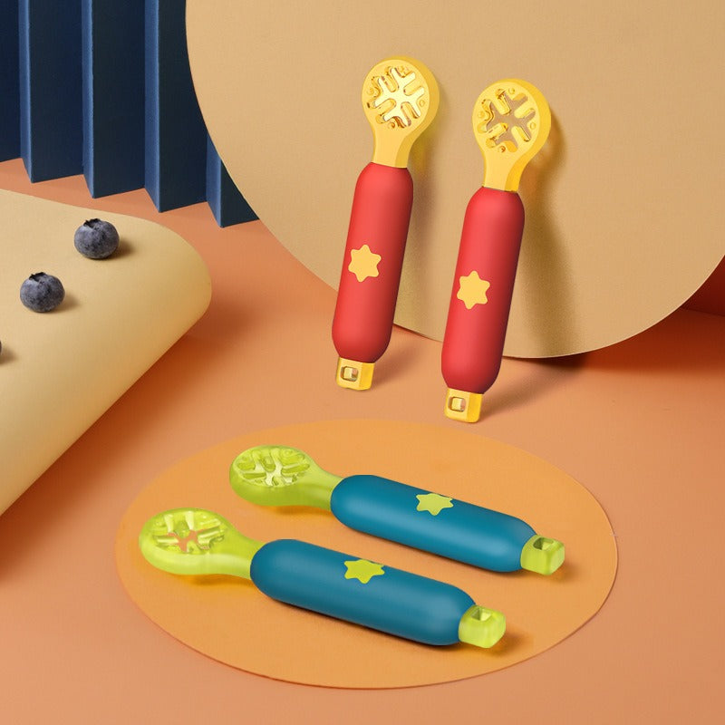 Silicone Baby Spoon & Teething Tool for First Foods