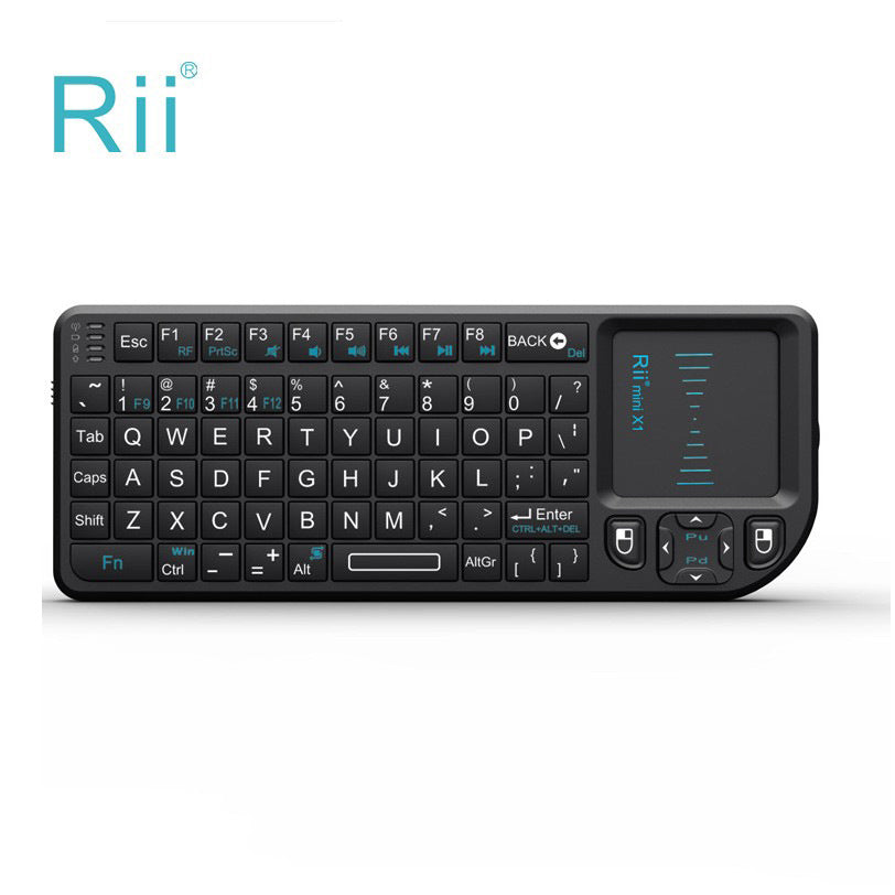 Wireless Keyboard with Touchpad Mouse for Desk or Couch