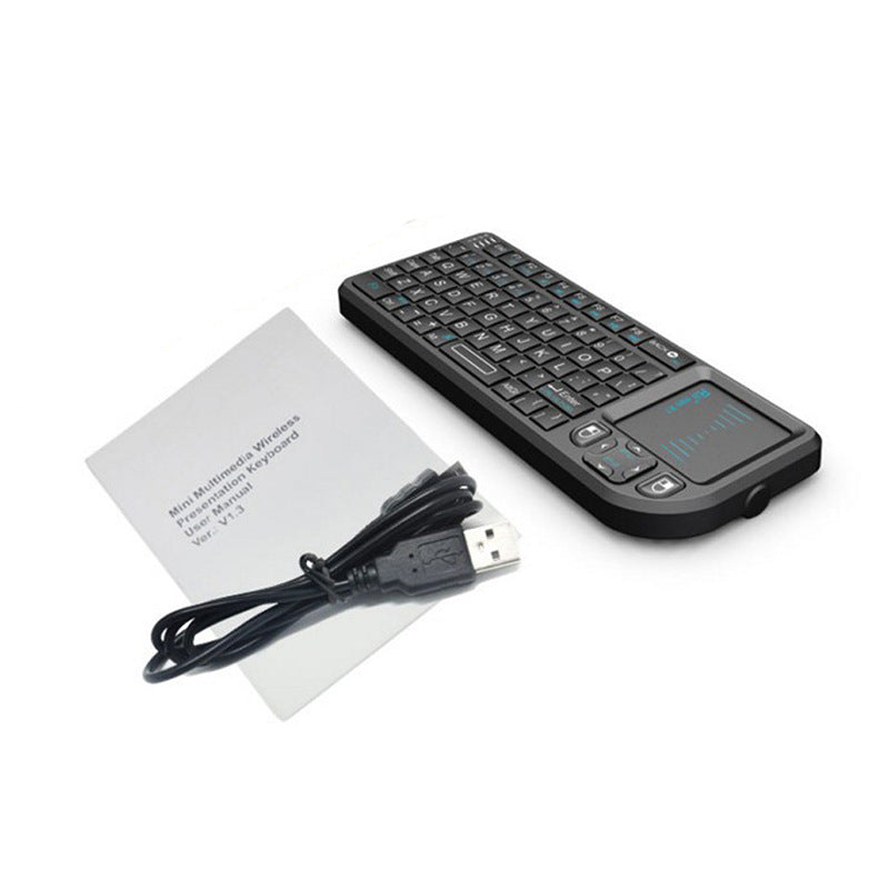 Wireless Keyboard with Touchpad Mouse for Desk or Couch