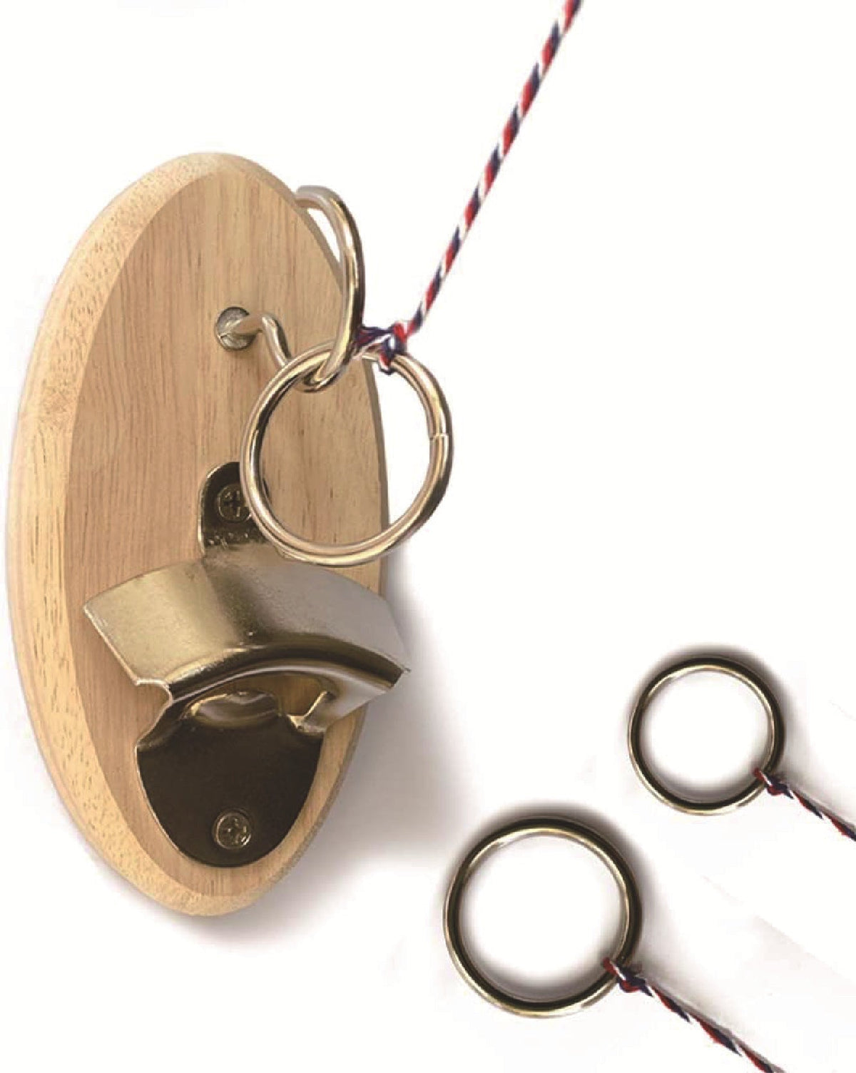 Wooden Ring Toss Game for Compact Screen-Free Party Fun