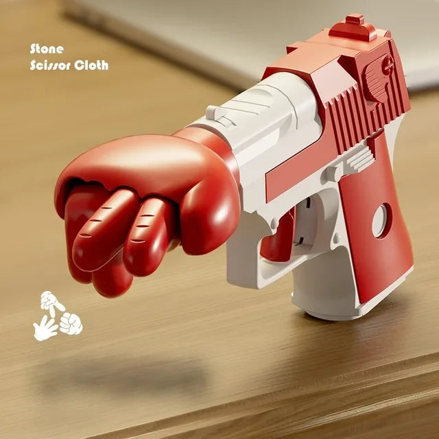 Rock Paper Scissors Gun Interactive Party Game Toy