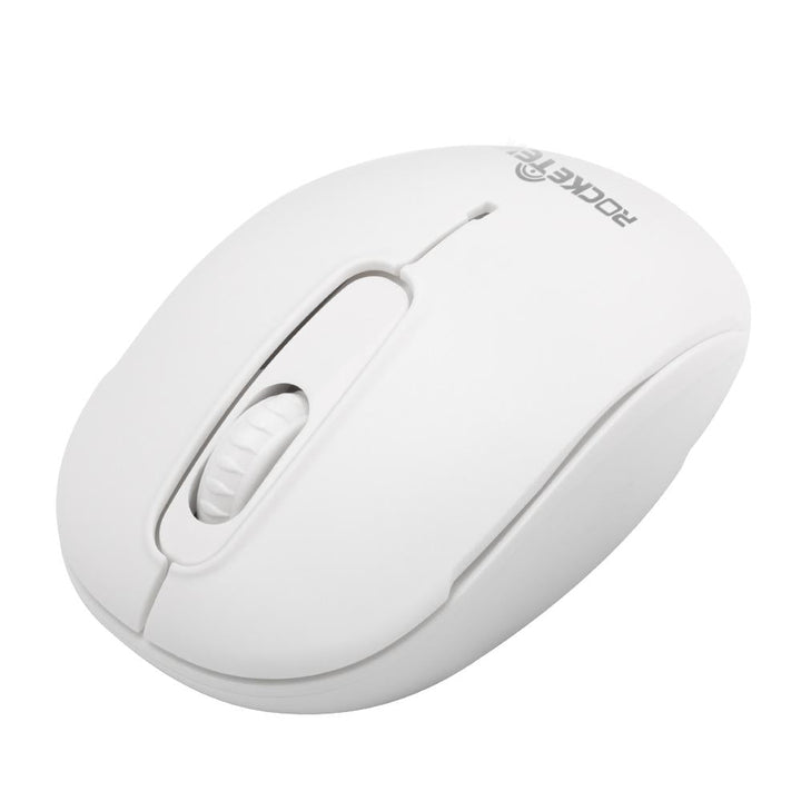 Compact Wireless Ergonomic Mouse, 2.4GHz USB Receiver