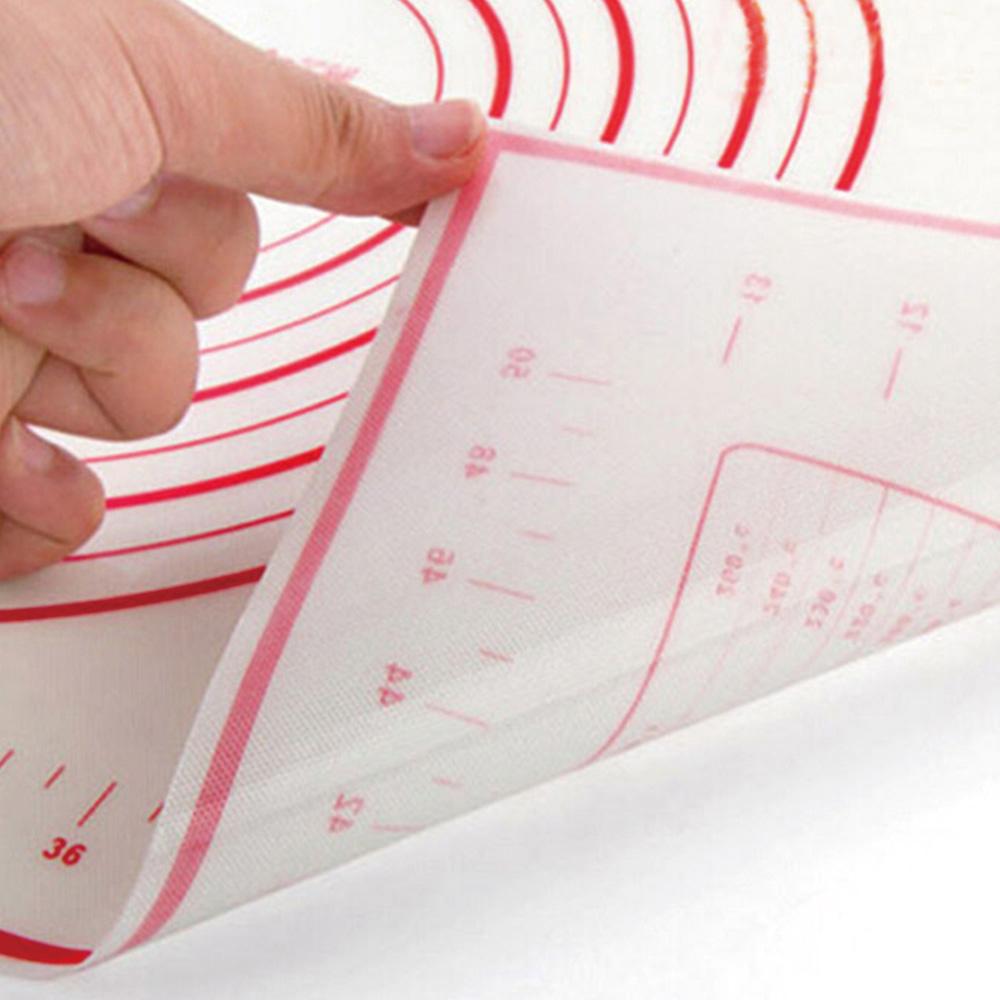 Non-Stick Silicone Dough Rolling Mat With Size Guides