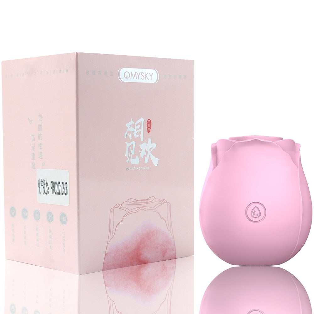 Rose Suction Vibrator for Targeted Clitoral Pleasure