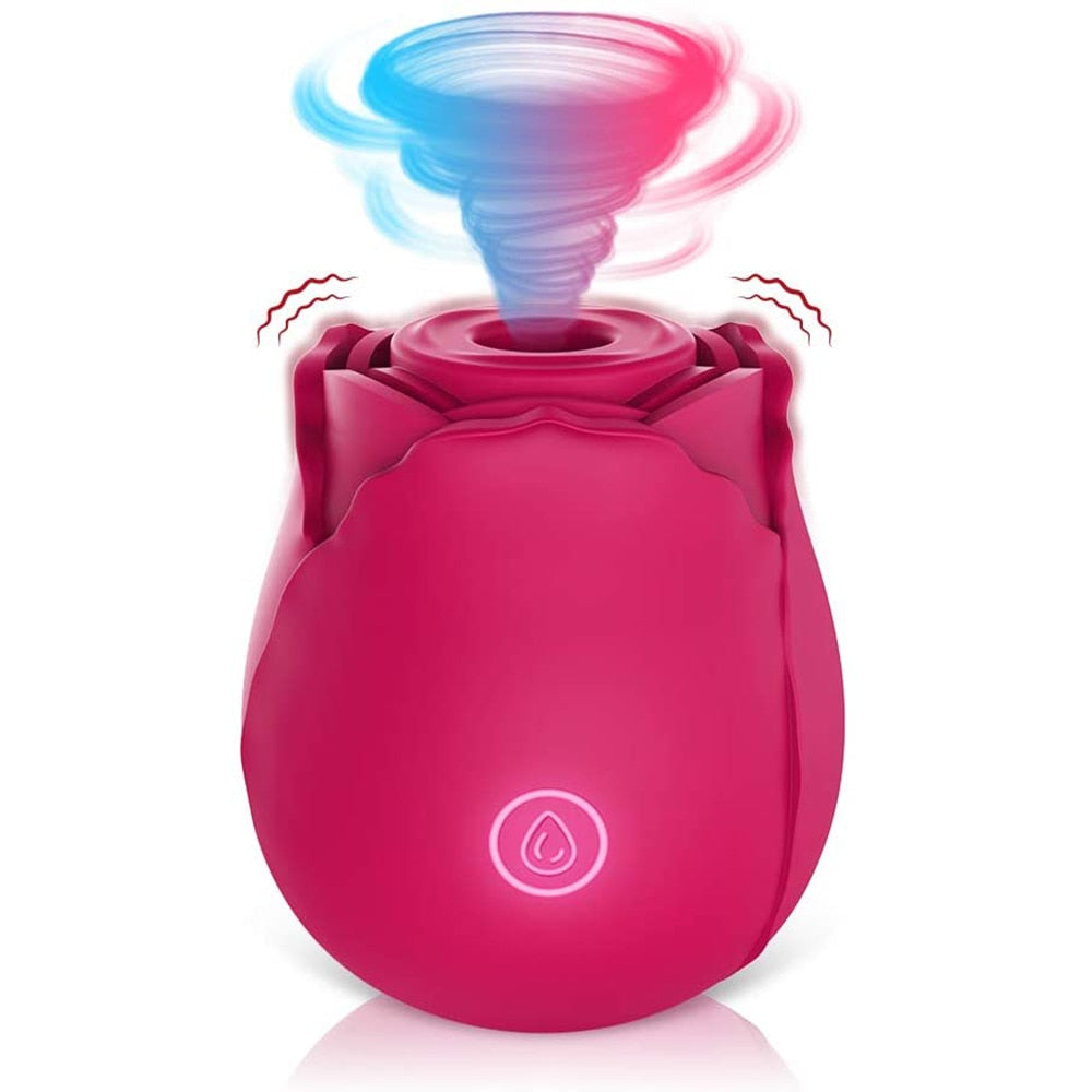 Rose Suction Vibrator for Targeted Clitoral Pleasure