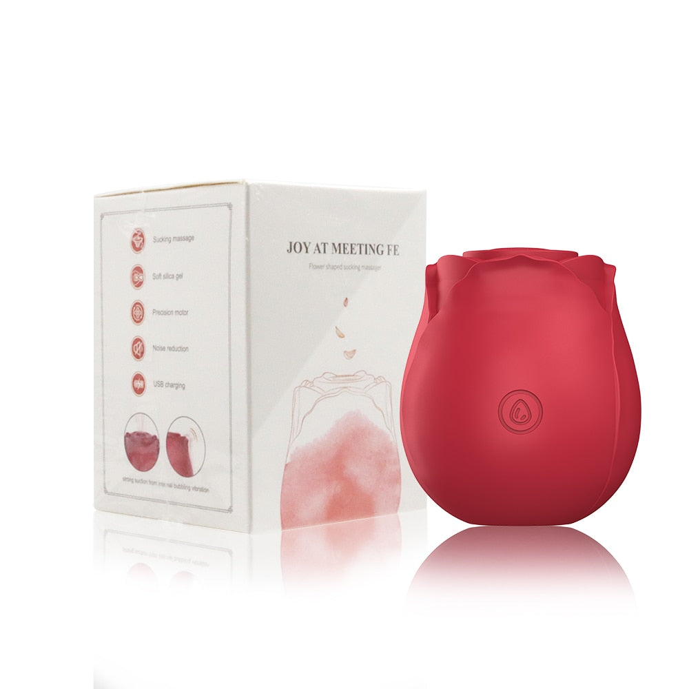 Rose Suction Vibrator for Targeted Clitoral Pleasure