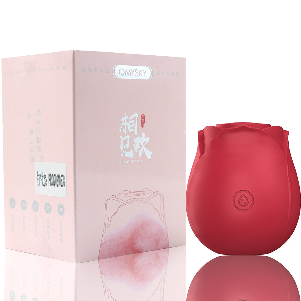 Rose Suction Vibrator for Targeted Clitoral Pleasure