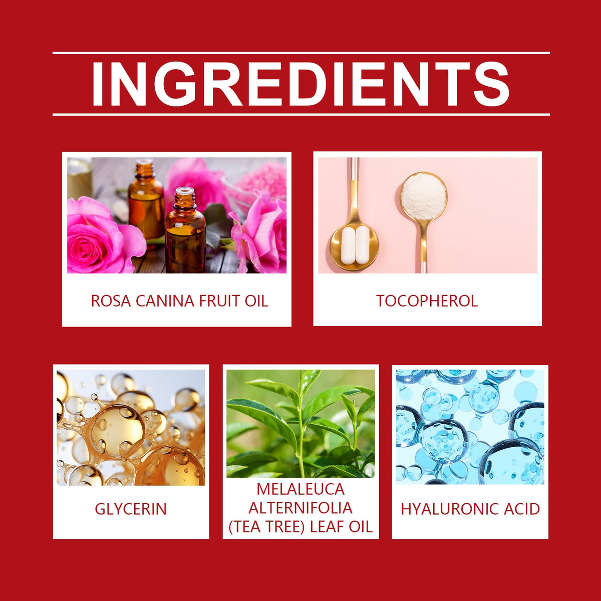 Rosehip Skin Tag Oil With Tea Tree & Hyaluronic Acid