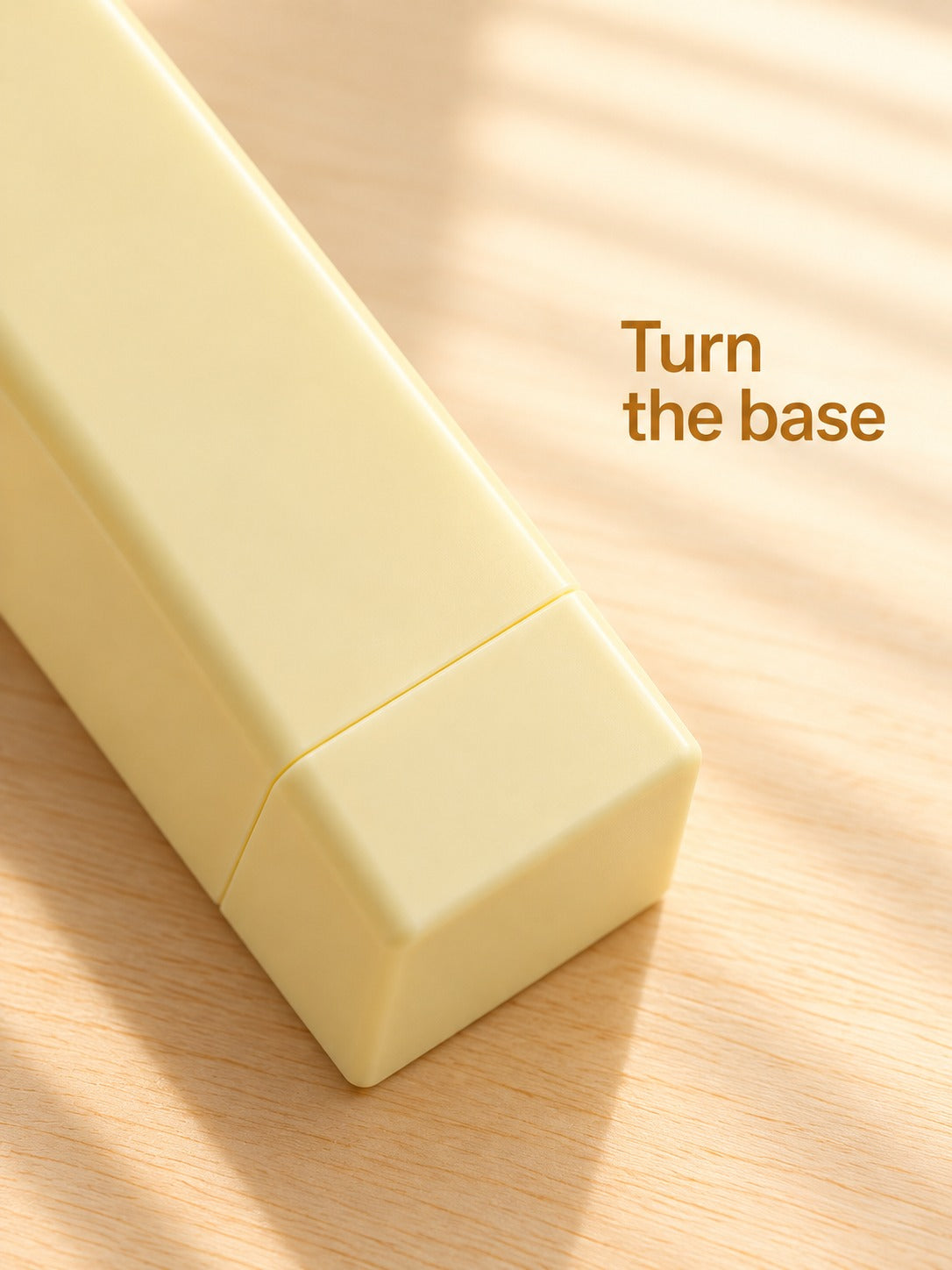 Rotary Butter Stick Holder with Cutter for Easy Spreading