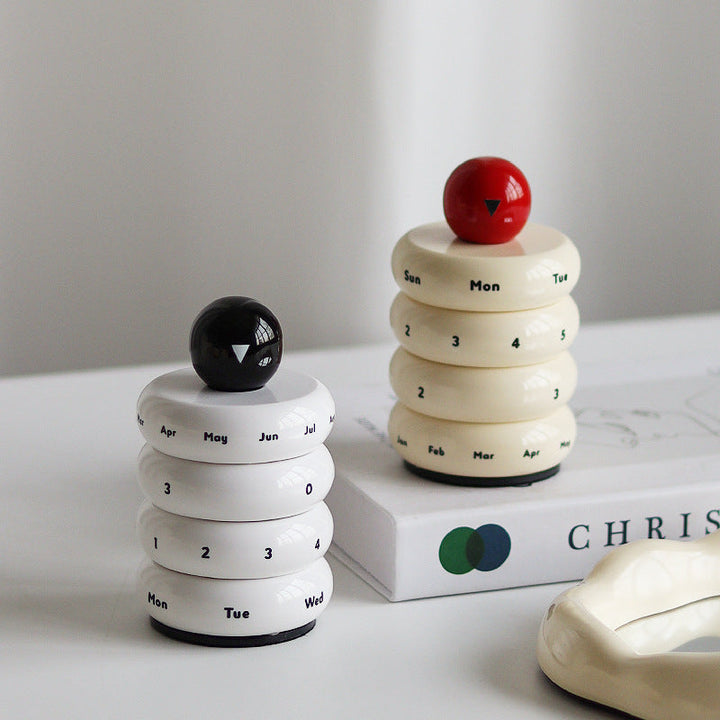 Rotatable Desk Calendar That Doubles as Home Decor