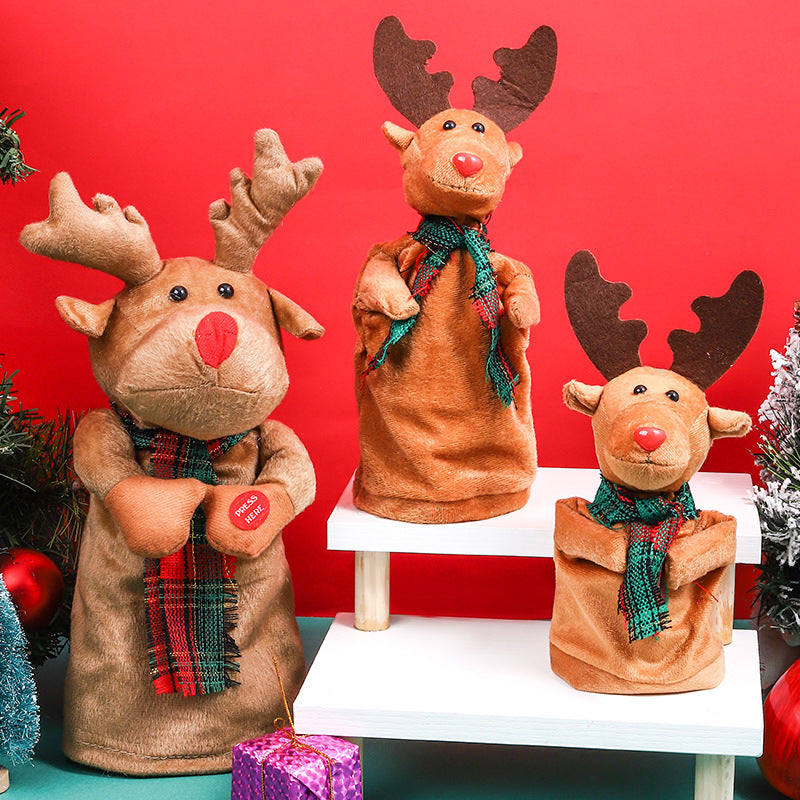 Dancing Musical Reindeer Christmas Decoration Ornament