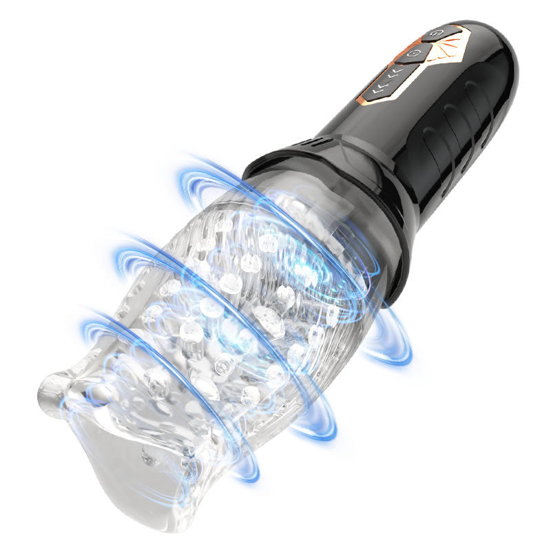 Rotating Vibrating Male Stroker for Private Wellness