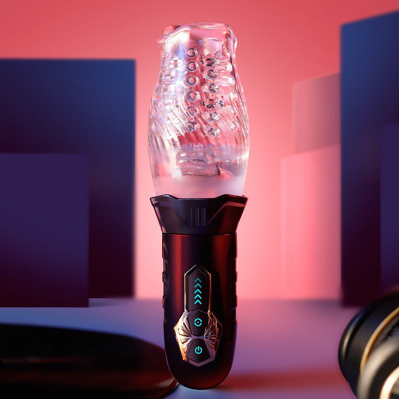 Rotating Vibrating Male Stroker for Private Wellness
