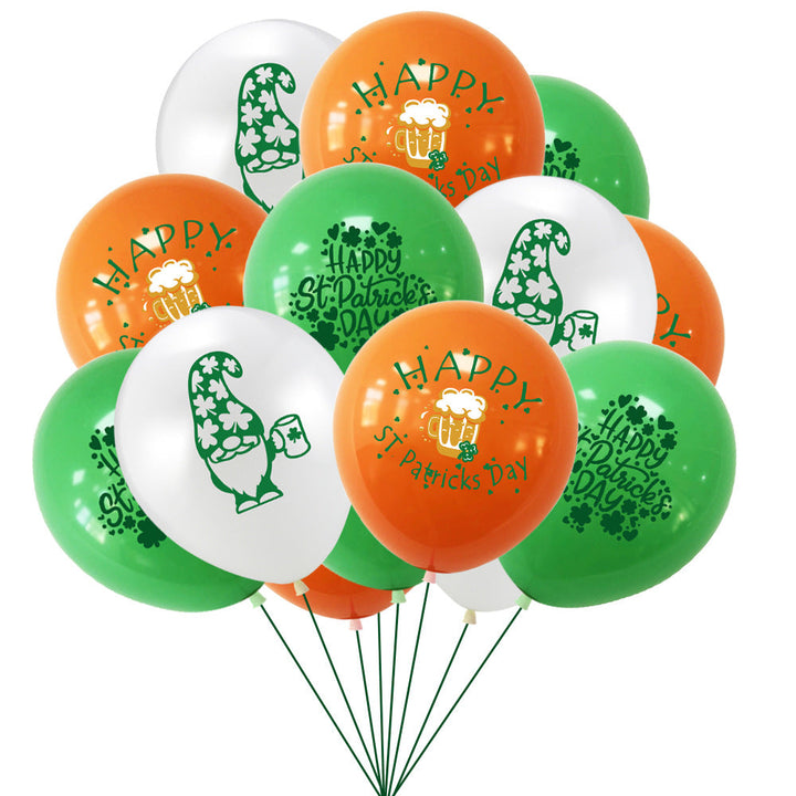St. Patrick's Day Balloons for Festive Party Decor