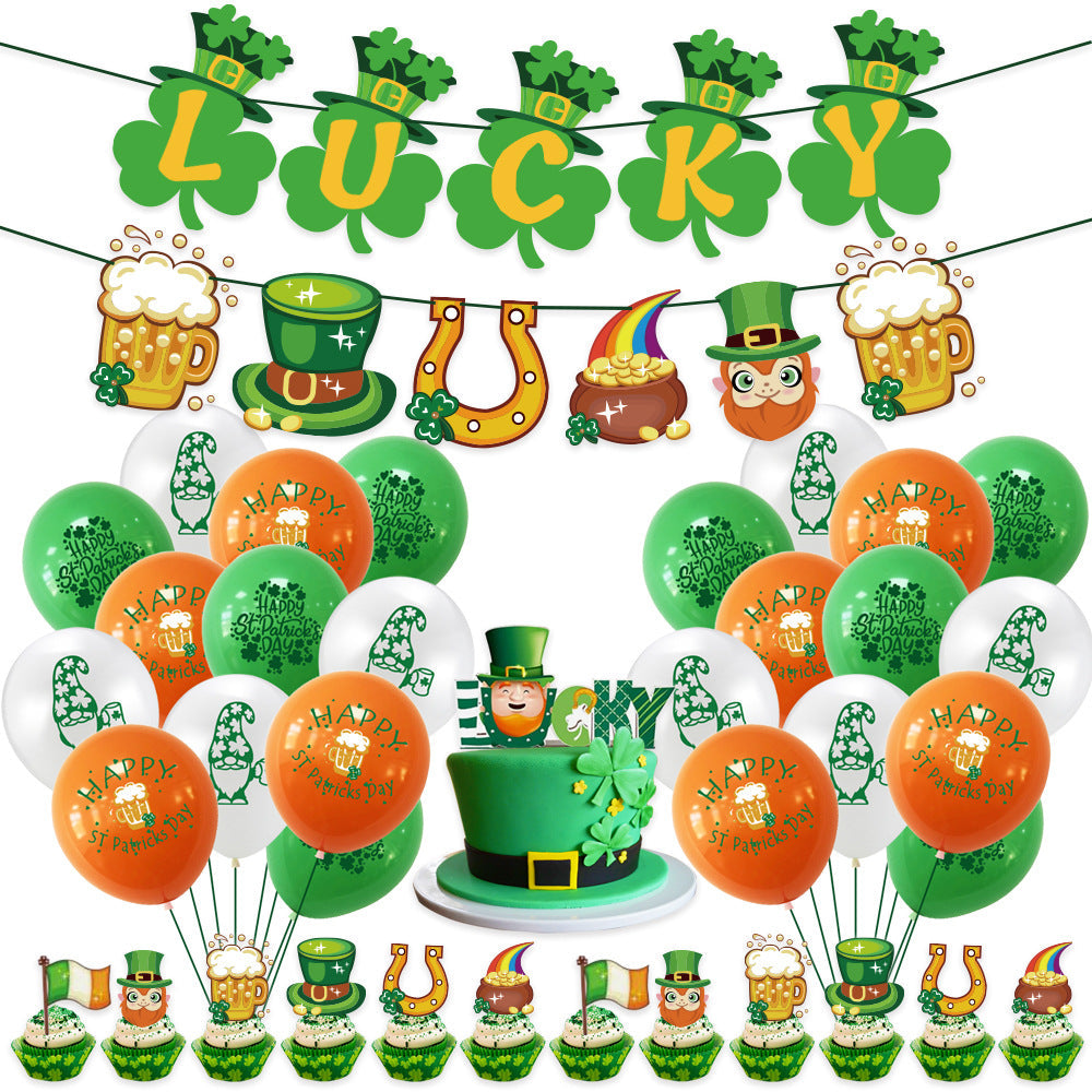 St. Patrick's Day Balloons for Festive Party Decor