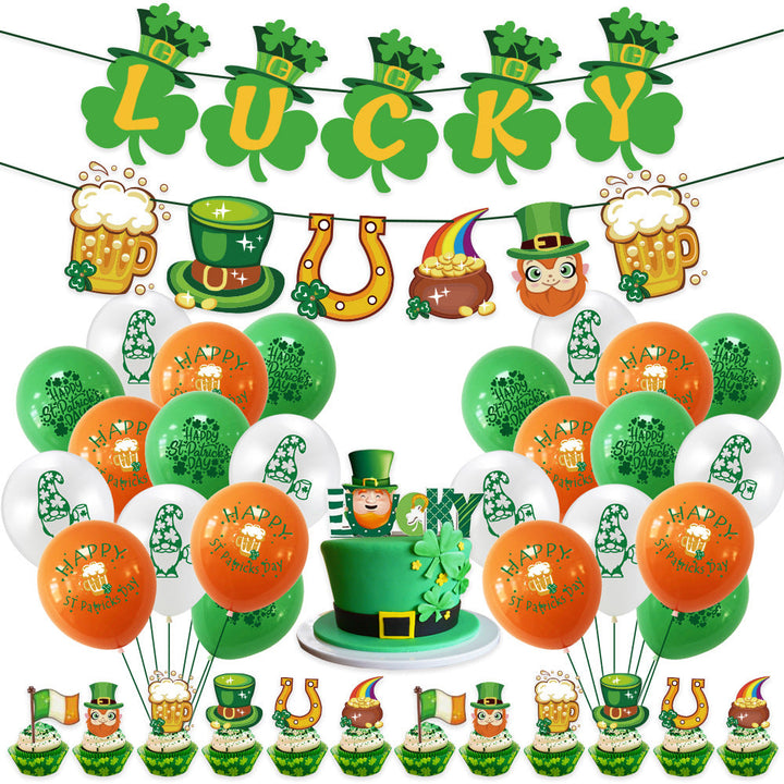 St. Patrick's Day Balloons for Festive Party Decor