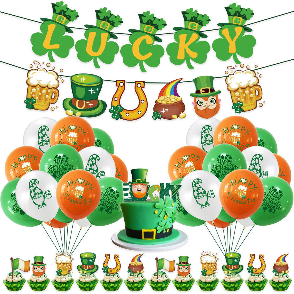 St. Patrick's Day Balloons for Festive Party Decor