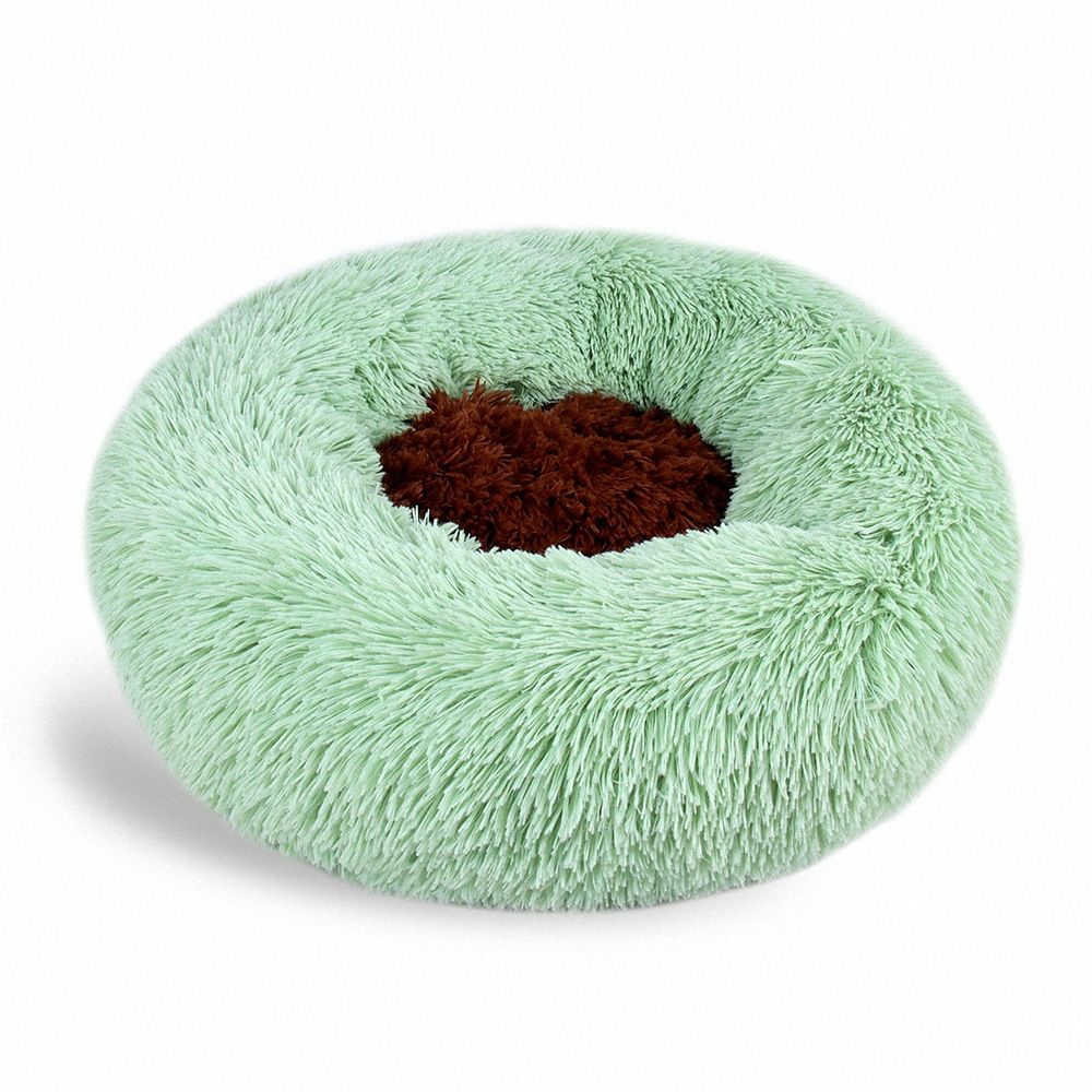 Round Donut Pet Bed for Cats & Small Dogs | Cozy Nest