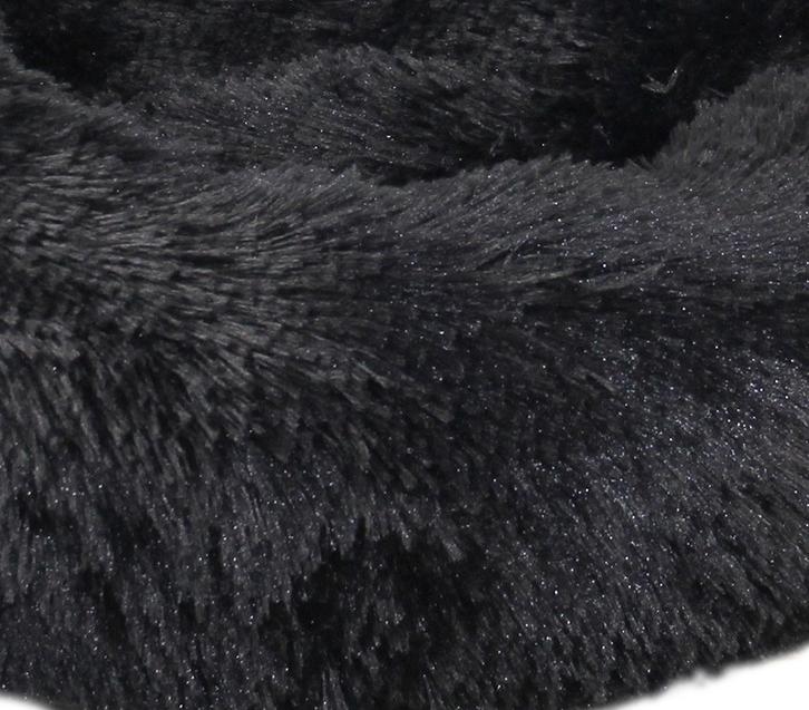 Round Plush Pet Bed for Warm, Secure Cozy Nesting