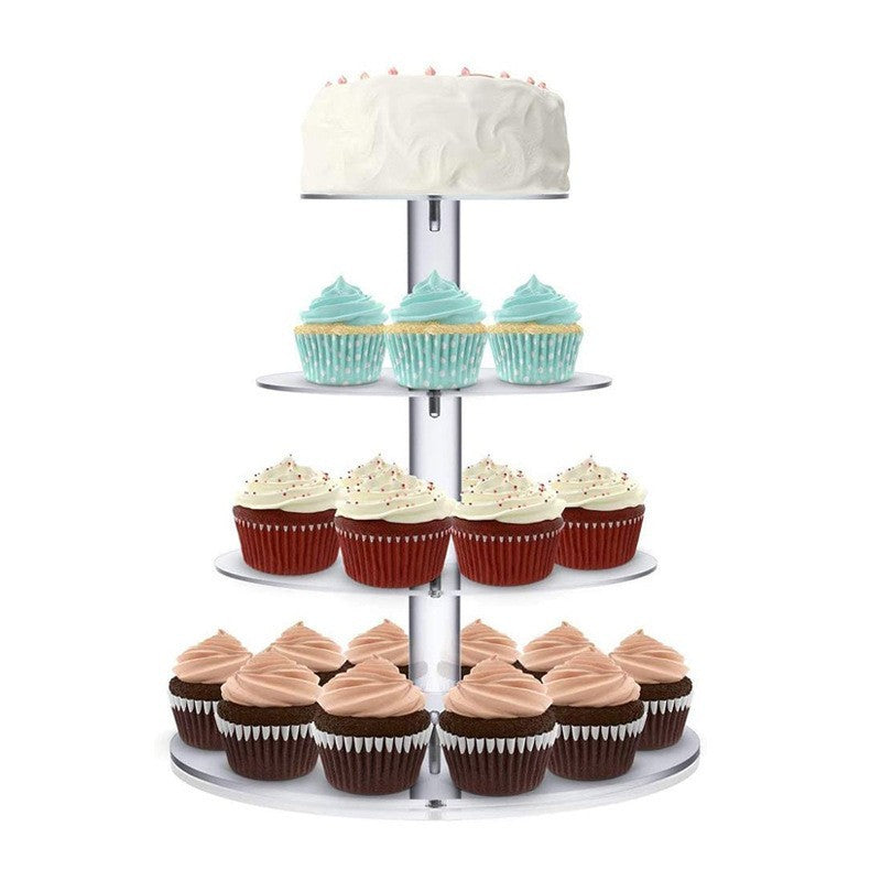 Acrylic Cake Stand for Elevated Dessert Table Displays
