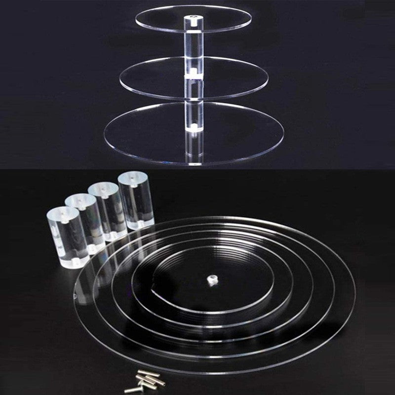 Acrylic Cake Stand for Elevated Dessert Table Displays
