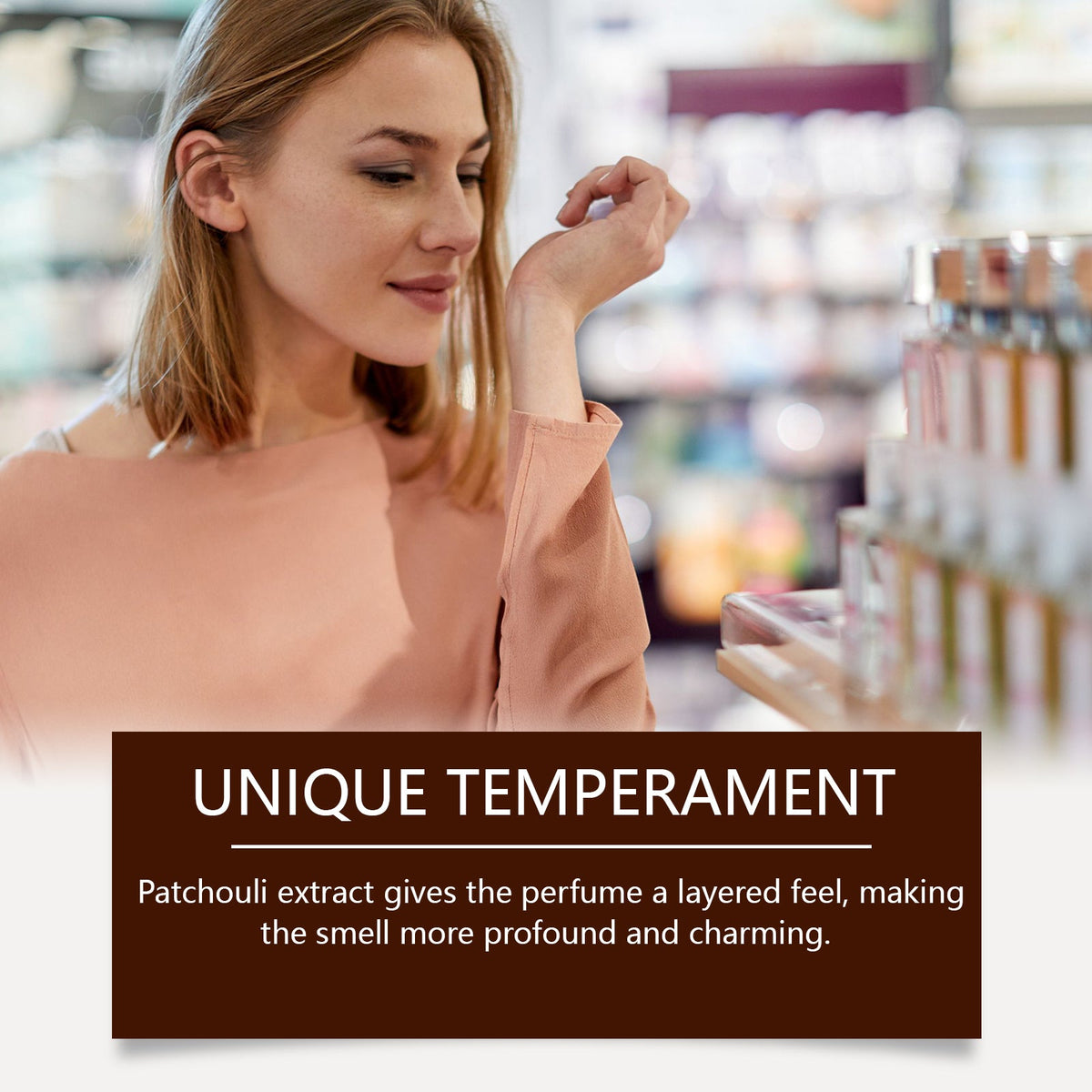Perfume Oil Cologne for Long-Lasting Romantic Scent