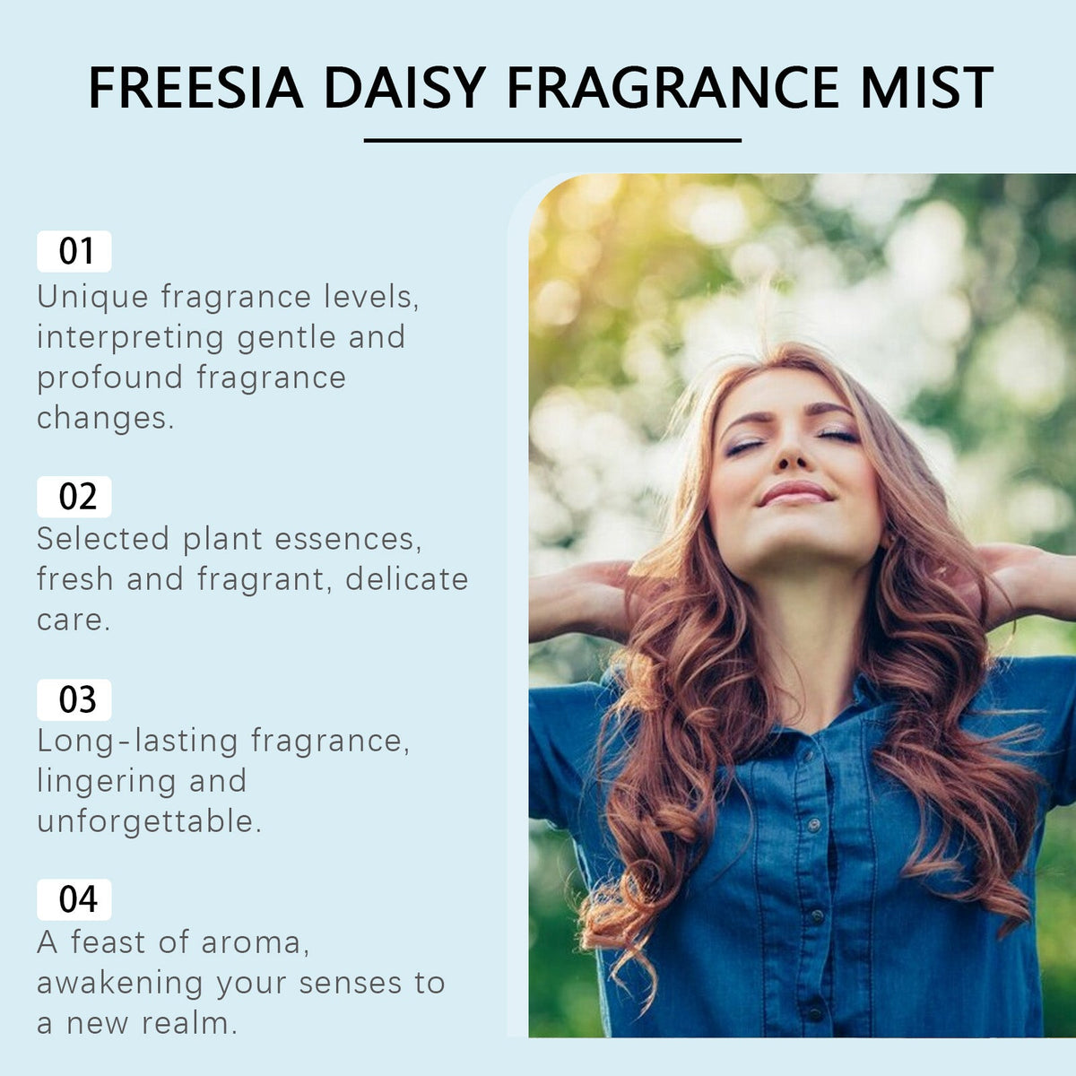 Body Fragrance Mist for a Fresh Floral Everyday Scent
