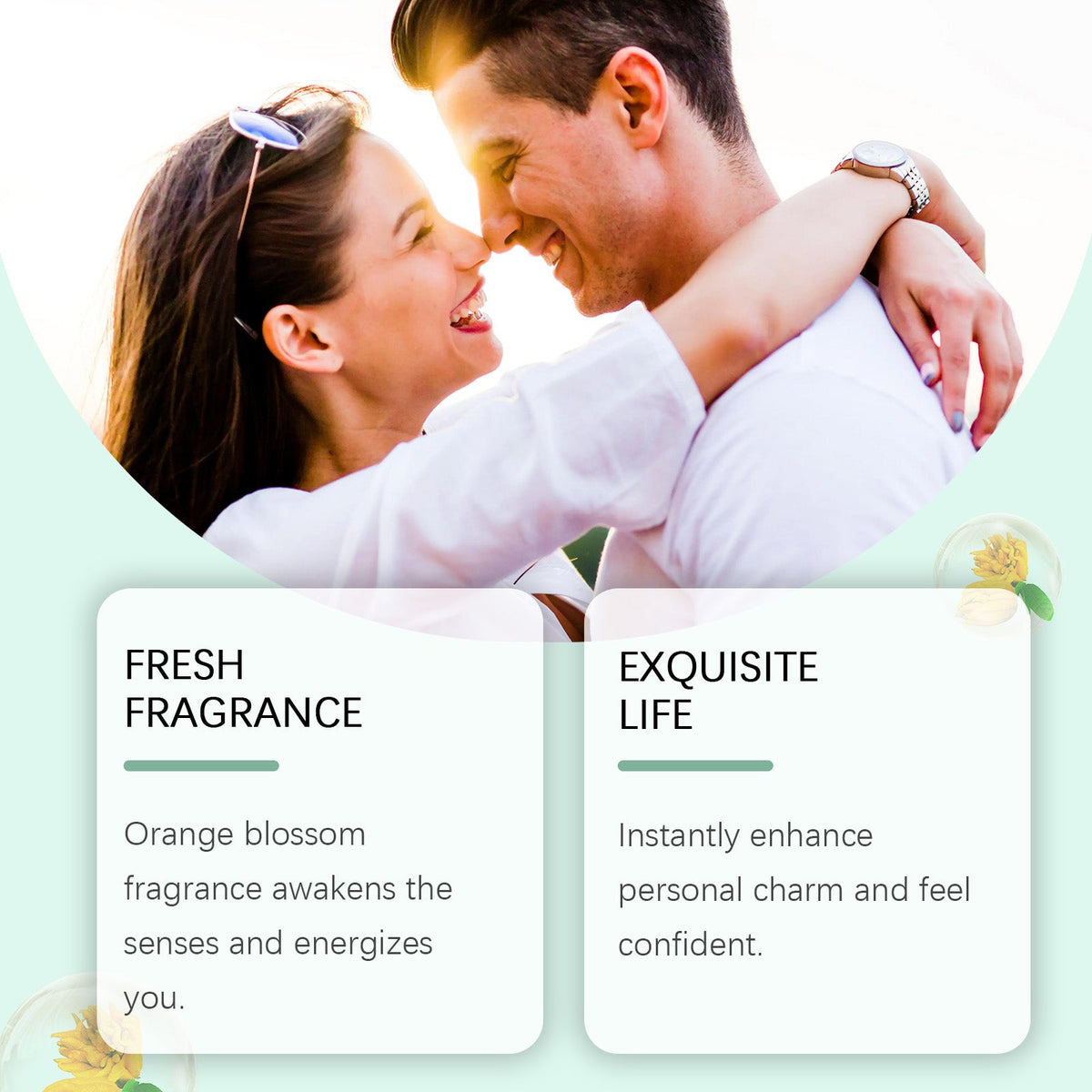 Fresh Citrus Perfume Mist, Light Everyday Fragrance