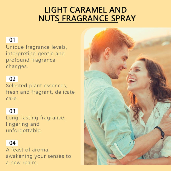 Caramel Body Spray for a Warm, Long-Lasting Fragrance