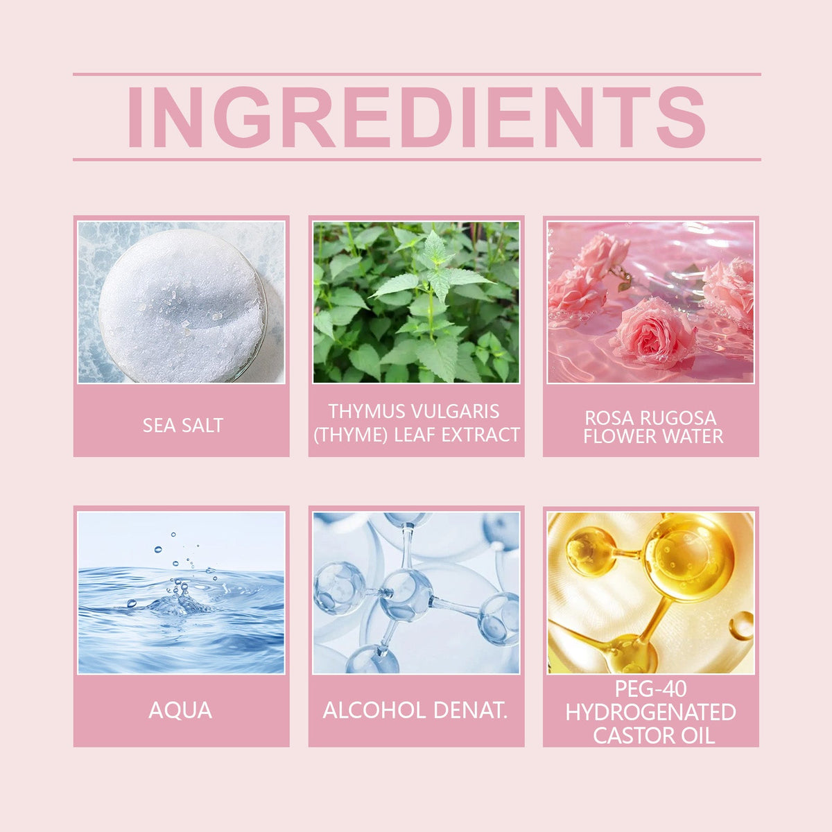 Sea Salt Body Spray for Fresh Ocean-Air Soft Musk Scent