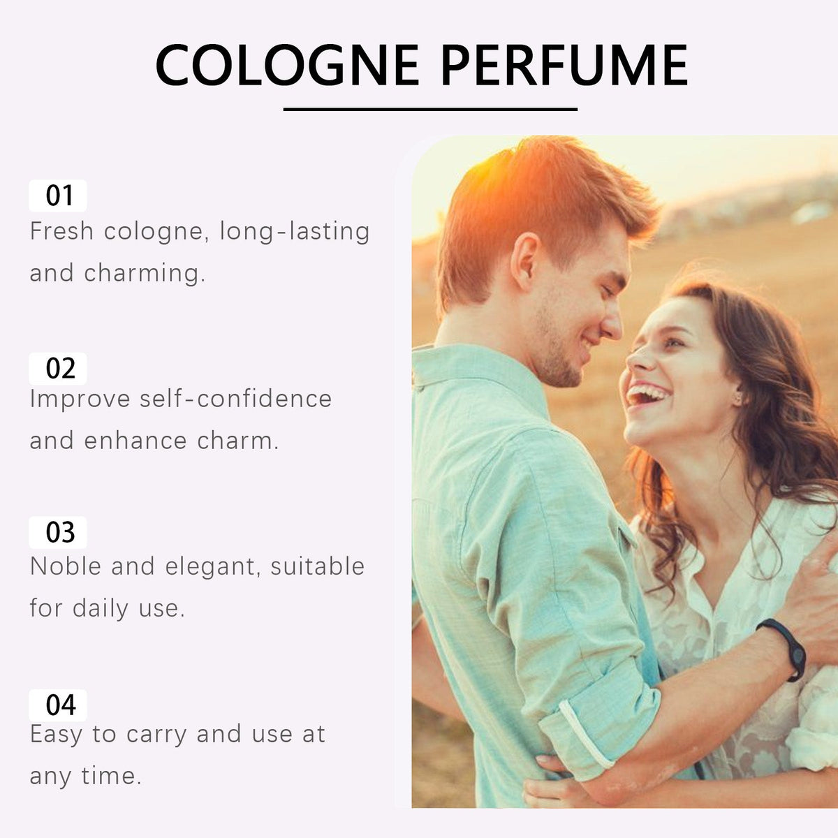 Men's Charm Cologne – Fresh Long-Lasting Fragrance