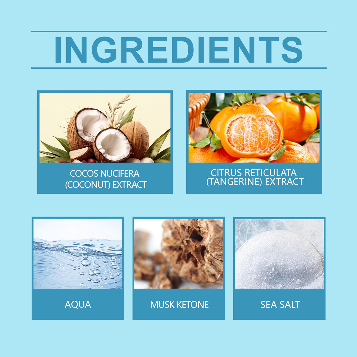 Ocean Fragrance Spray for Light, Fresh Daily Wear