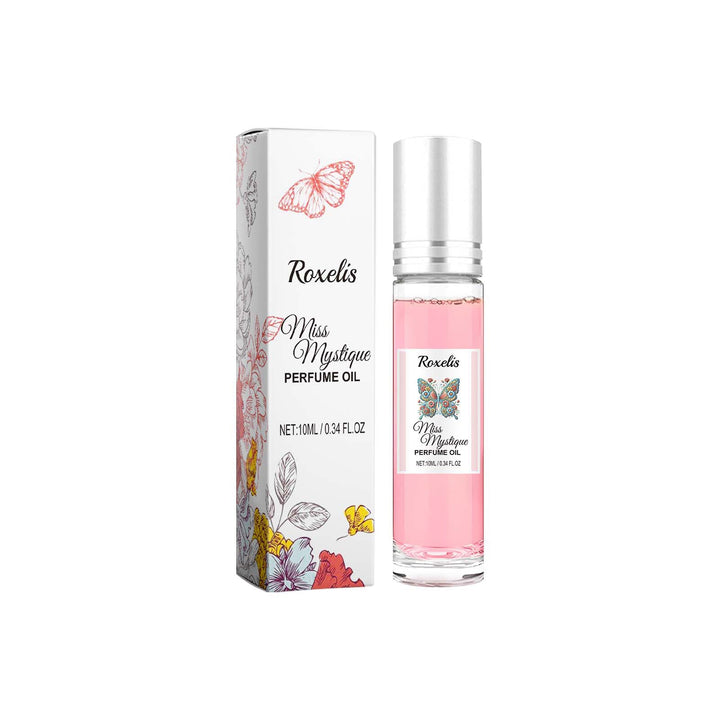 Portable Roll-On Perfume Oil for Fresh Floral Fragrance