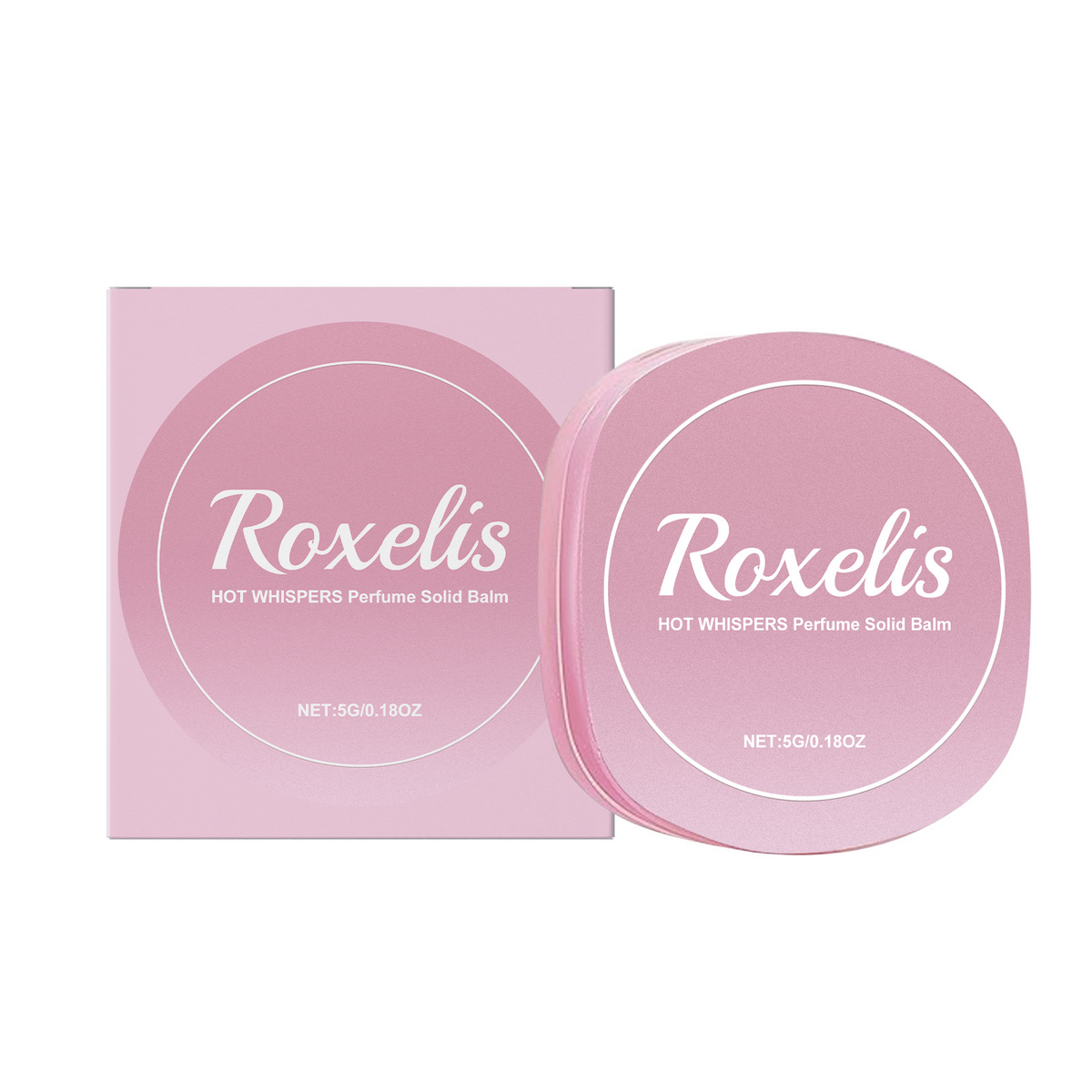 Solid Perfume Balm for Portable Rose Fragrance Touch-Ups