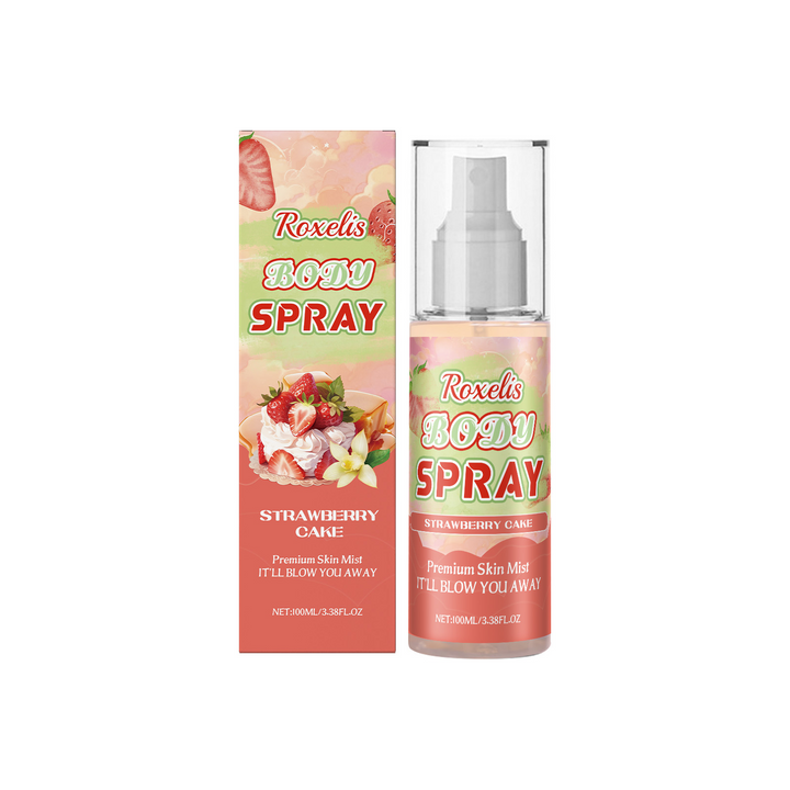 Strawberry Cake Body Mist For Soft, Lasting Scent