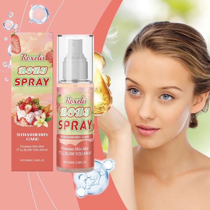 Strawberry Cake Body Mist For Soft, Lasting Scent