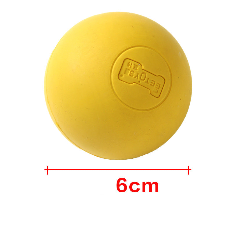 Rubber Dog Ball Toy for Durable Fetch and Training