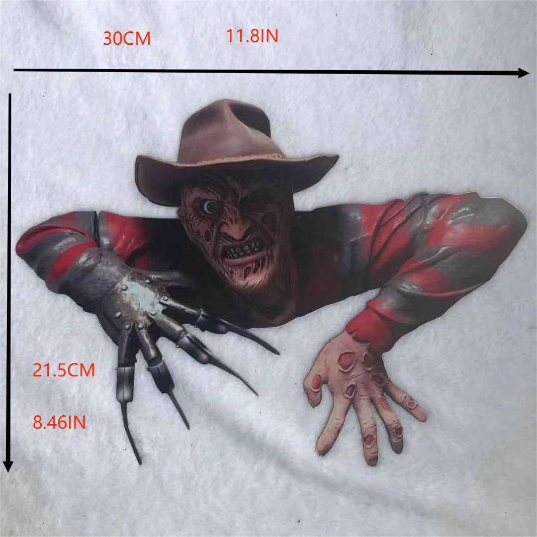 Freddy Krueger Wall Decor for Elm Street Halloween