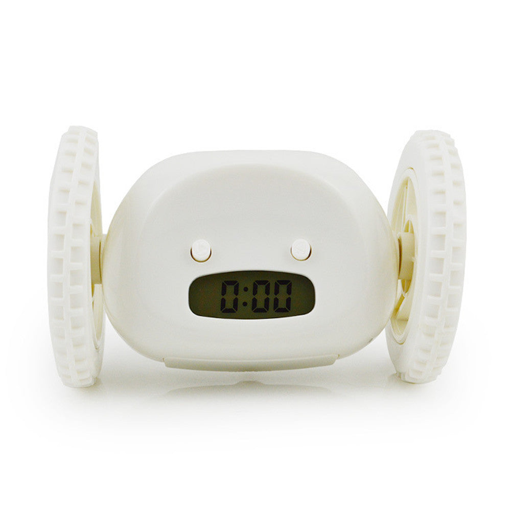 Running Alarm Clock That Moves to Stop Snoozing